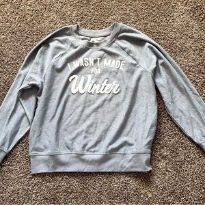 Light Blue Knit Sweater